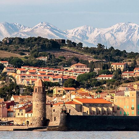 Appartement Sous Le Soleil Vue Mer, Parking Inclus , Clim ,Wifi Collioure Exterior foto